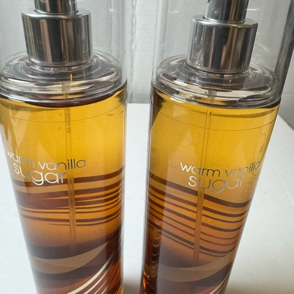 2 Bath Body Works Signature Collection Warm Vanilla Sugar  Fine Fragrance Mist